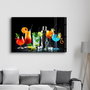 Wallity Pintura Decorativa de Vidrio Templado Multicolor 46 x 72 cm